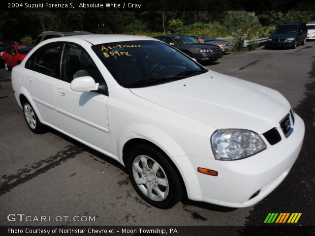 2004 Suzuki Forenza S in Absolute White