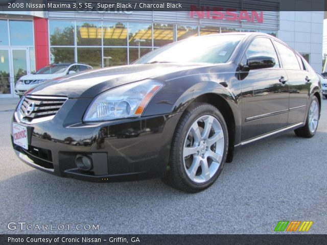 2008 Nissan Maxima 3.5 SE in Super Black