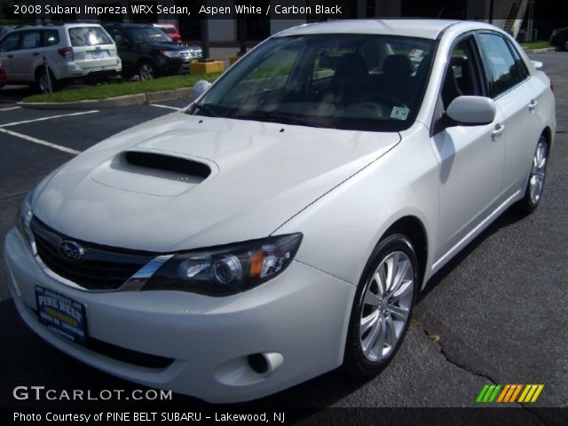 2008 Subaru Impreza WRX Sedan in Aspen White
