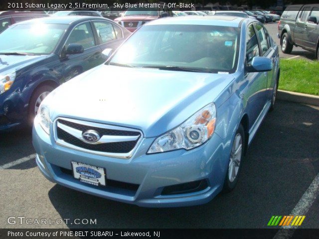 2011 Subaru Legacy 2.5i Premium in Sky Blue Metallic