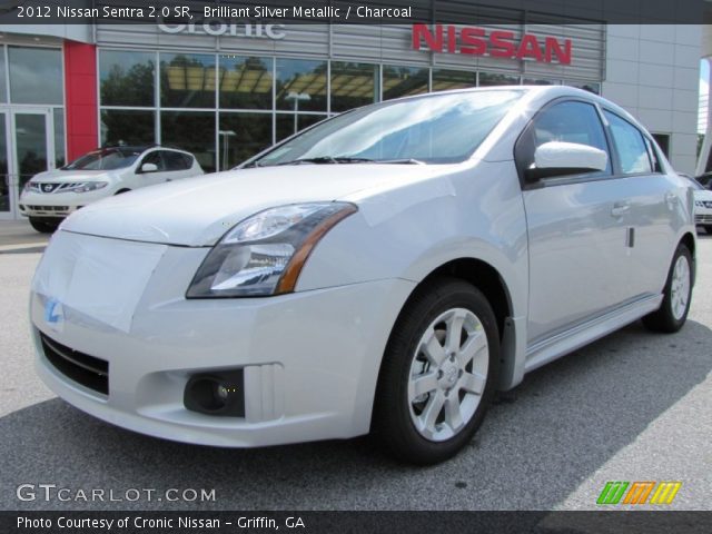 2012 Nissan Sentra 2.0 SR in Brilliant Silver Metallic