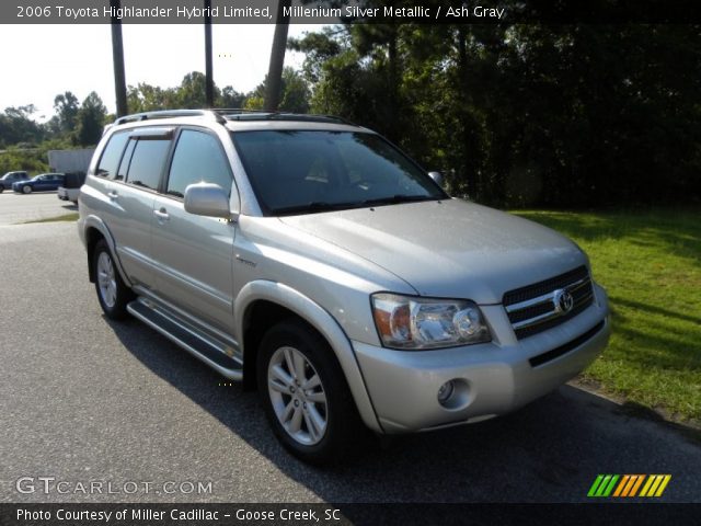 2006 Toyota Highlander Hybrid Limited in Millenium Silver Metallic