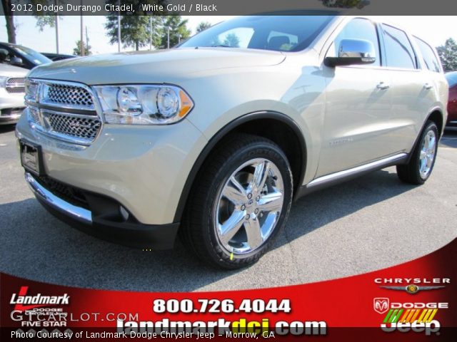 2012 Dodge Durango Citadel in White Gold