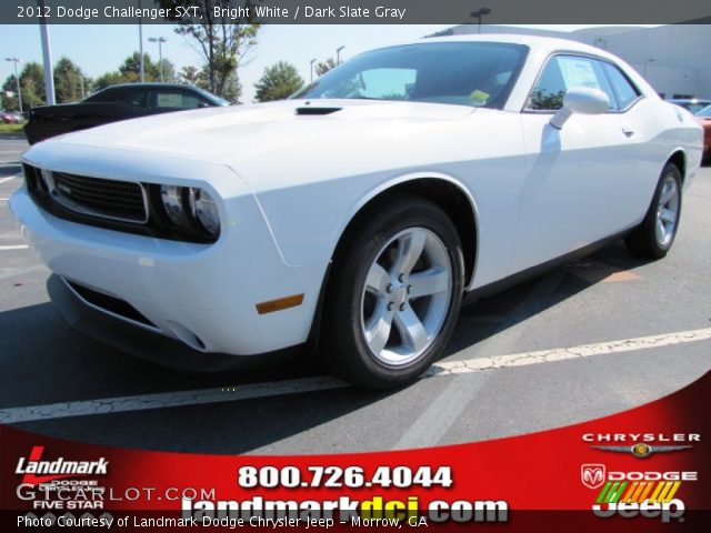 2012 Dodge Challenger SXT in Bright White