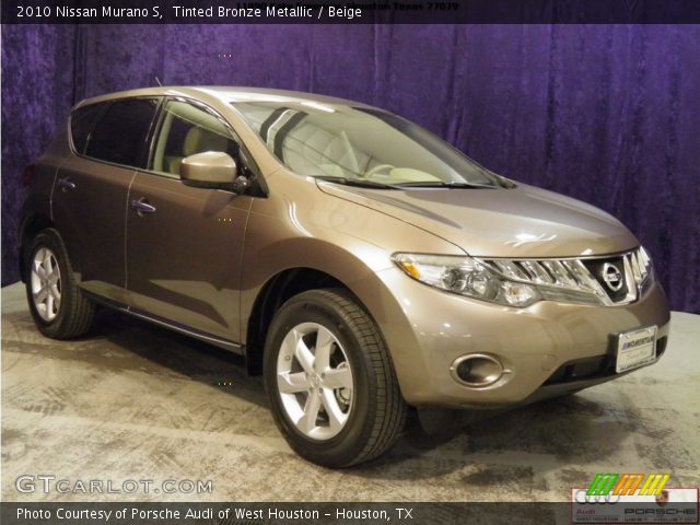 2010 Nissan Murano S in Tinted Bronze Metallic