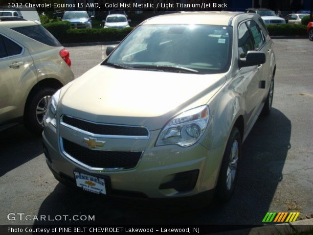 2012 Chevrolet Equinox LS AWD in Gold Mist Metallic