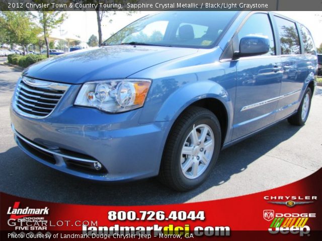 2012 Chrysler Town & Country Touring in Sapphire Crystal Metallic