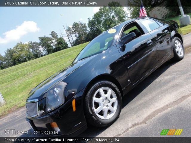 2006 Cadillac CTS Sport Sedan in Black Raven
