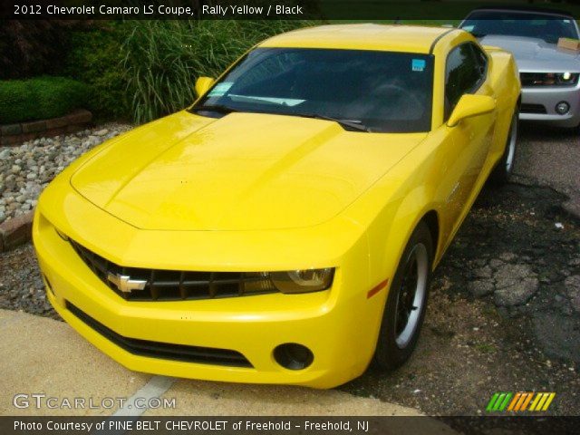 2012 Chevrolet Camaro LS Coupe in Rally Yellow