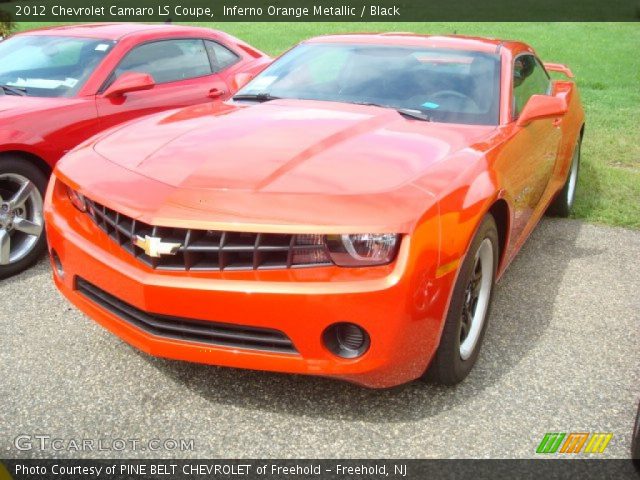 2012 Chevrolet Camaro LS Coupe in Inferno Orange Metallic