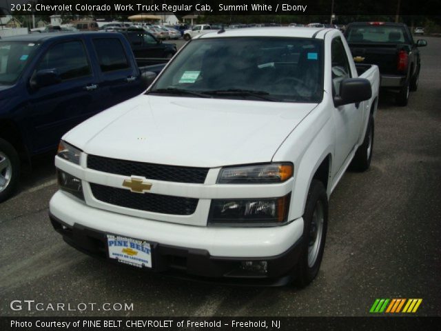 2012 Chevrolet Colorado Work Truck Regular Cab in Summit White