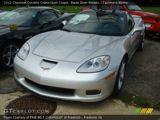 2012 Chevrolet Corvette Grand Sport Coupe in Blade Silver Metallic