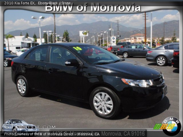 2010 Kia Forte EX in Ebony Black
