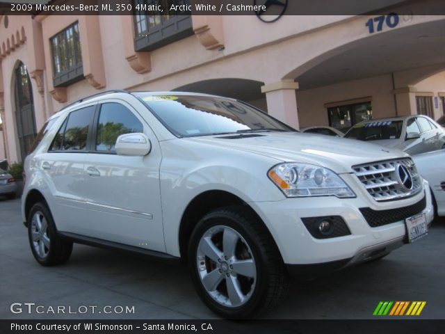 2009 Mercedes-Benz ML 350 4Matic in Arctic White
