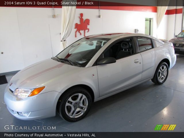 2004 Saturn ION 3 Quad Coupe in Silver Nickel