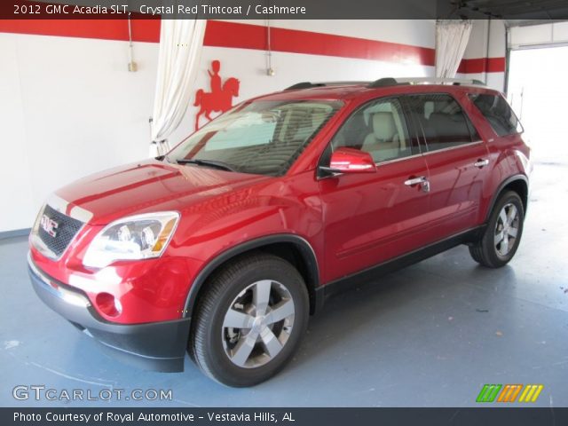 2012 GMC Acadia SLT in Crystal Red Tintcoat