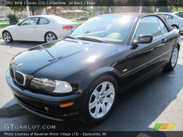 2002 BMW 3 Series 325i Convertible in Jet Black
