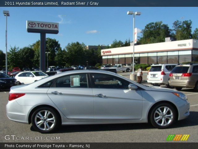 2011 Hyundai Sonata Limited in Radiant Silver