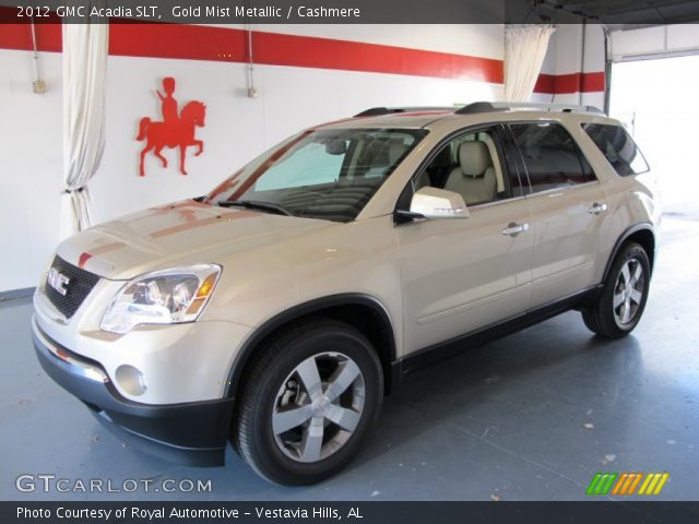 2012 GMC Acadia SLT in Gold Mist Metallic