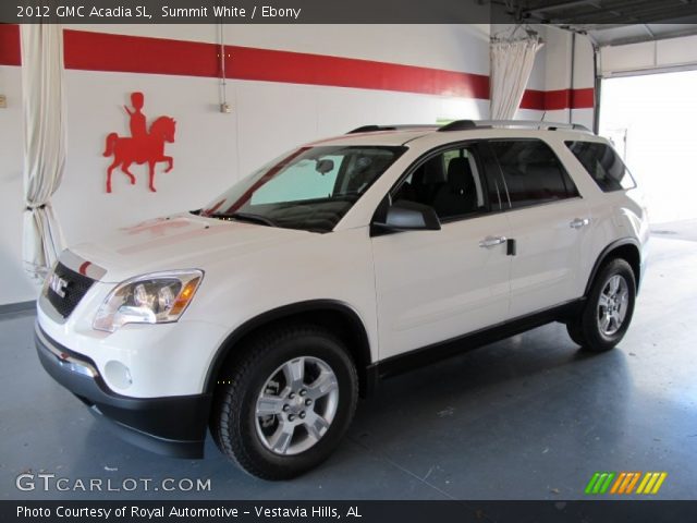 2012 GMC Acadia SL in Summit White