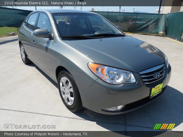 2010 Hyundai Elantra GLS in Natural Khaki