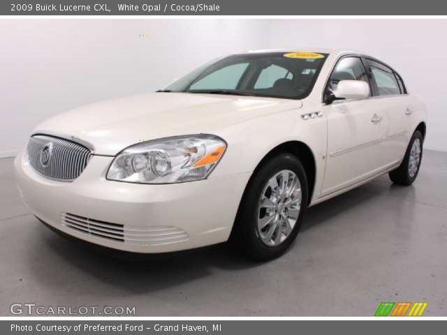 2009 Buick Lucerne CXL in White Opal