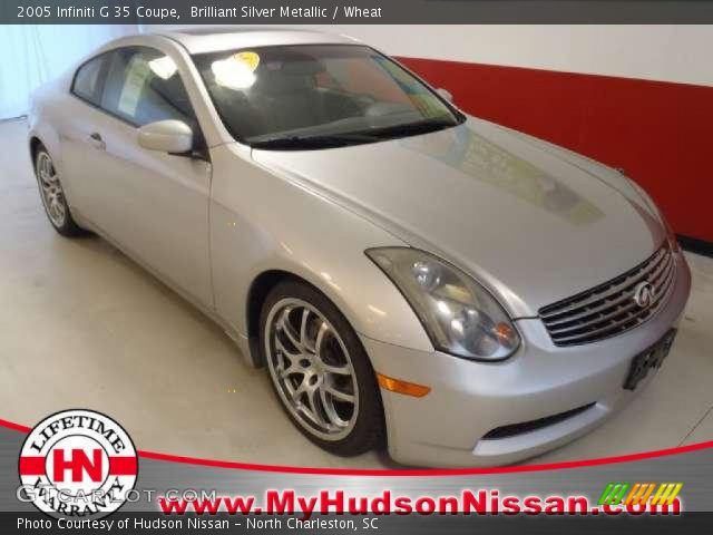 2005 Infiniti G 35 Coupe in Brilliant Silver Metallic