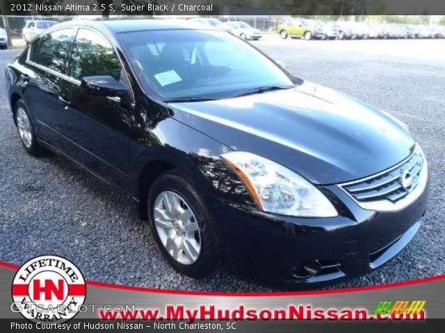 2012 Nissan Altima 2.5 S in Super Black