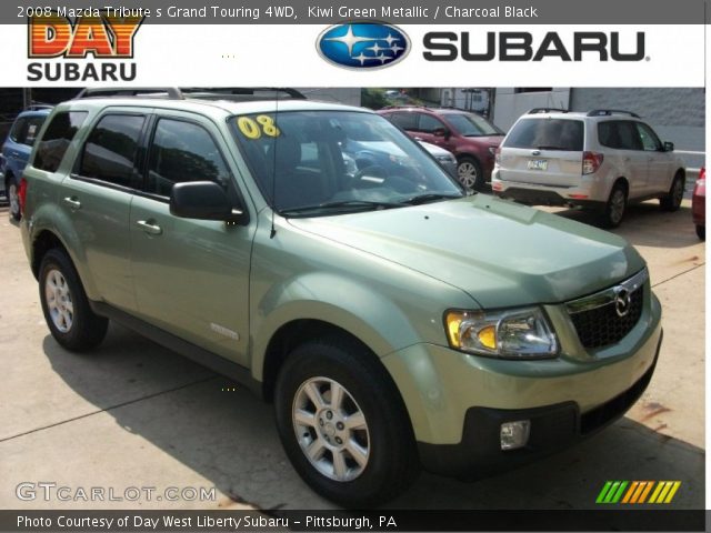 2008 Mazda Tribute s Grand Touring 4WD in Kiwi Green Metallic