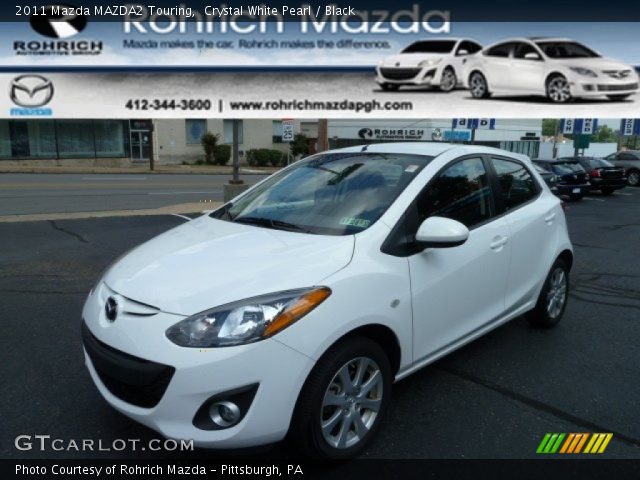 2011 Mazda MAZDA2 Touring in Crystal White Pearl