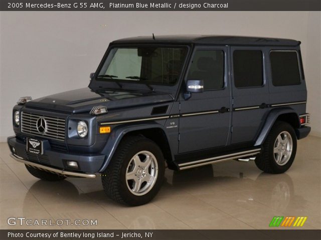 2005 Mercedes-Benz G 55 AMG in Platinum Blue Metallic