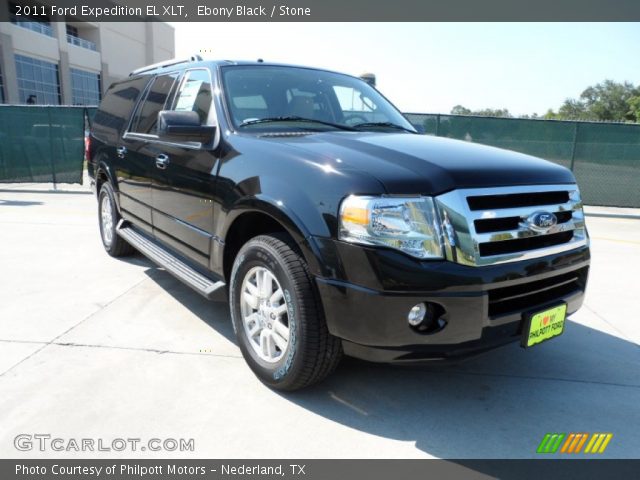 2011 Ford Expedition EL XLT in Ebony Black