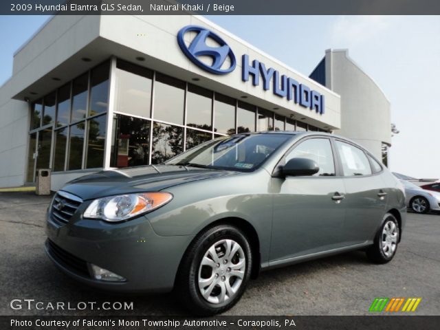 2009 Hyundai Elantra GLS Sedan in Natural Khaki