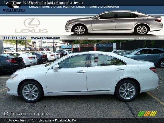 2011 Lexus ES 350 in Starfire White Pearl