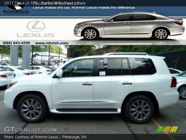 2011 Lexus LX 570 in Starfire White Pearl