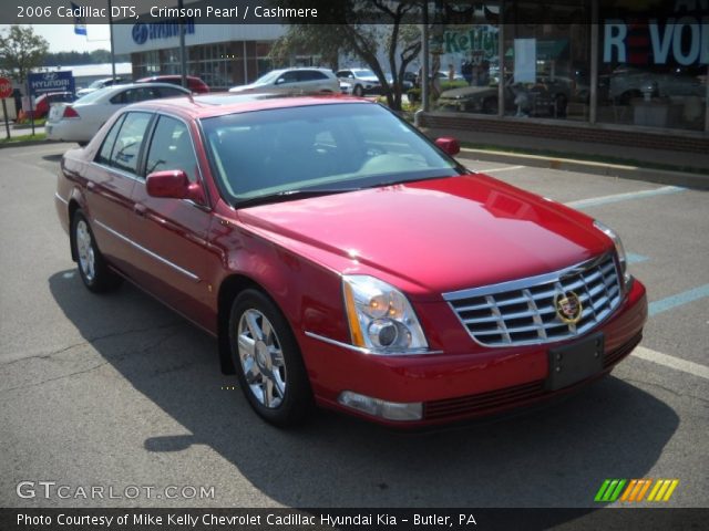 2006 Cadillac DTS  in Crimson Pearl