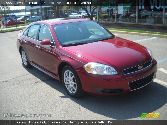 2009 Chevrolet Impala LTZ in Red Jewel Tintcoat