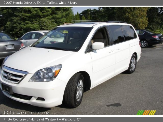 2007 Honda Odyssey EX-L in Taffeta White