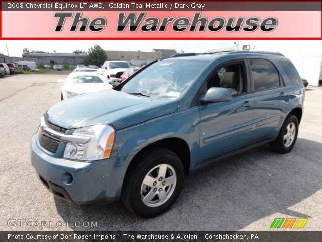 2008 Chevrolet Equinox LT AWD in Golden Teal Metallic