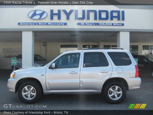 2006 Mazda Tribute s in Platinum Silver Metallic