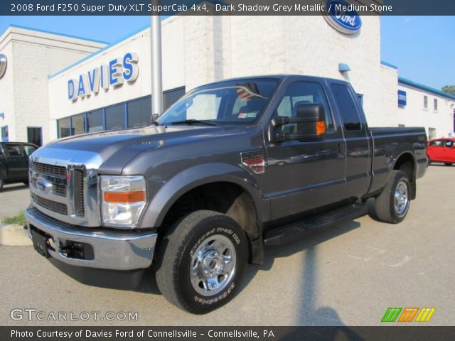 2008 Ford F250 Super Duty XLT SuperCab 4x4 in Dark Shadow Grey Metallic