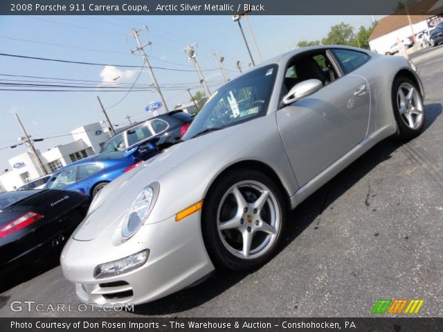 2008 Porsche 911 Carrera Coupe in Arctic Silver Metallic