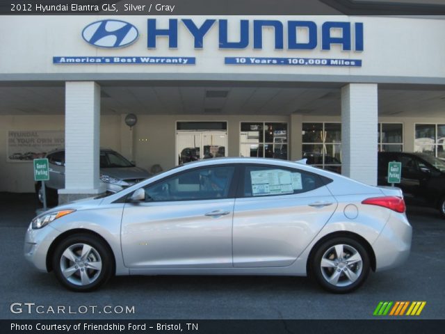 2012 Hyundai Elantra GLS in Silver