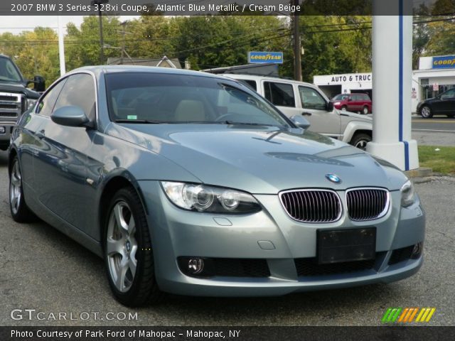 2007 BMW 3 Series 328xi Coupe in Atlantic Blue Metallic