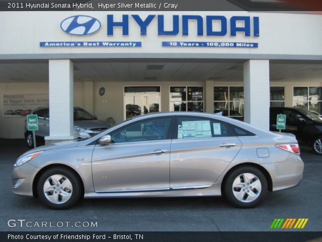 2011 Hyundai Sonata Hybrid in Hyper Silver Metallic