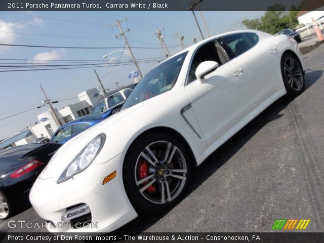 2011 Porsche Panamera Turbo in Carrara White