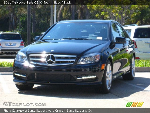 2011 Mercedes-Benz C 300 Sport in Black