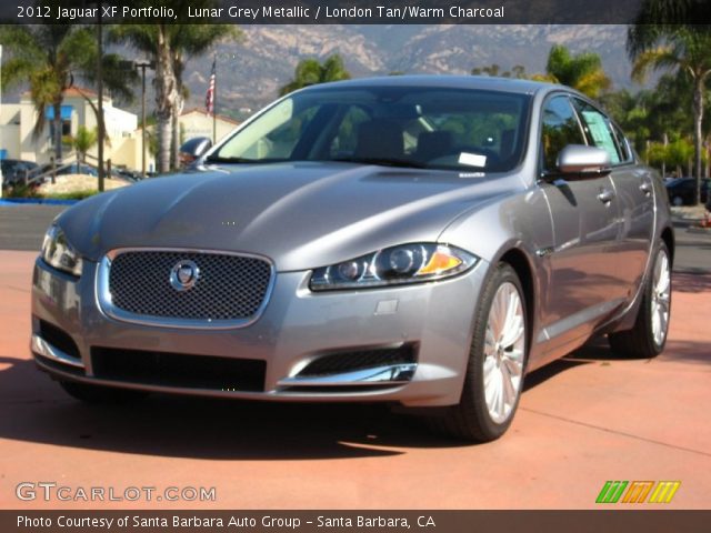 2012 Jaguar XF Portfolio in Lunar Grey Metallic
