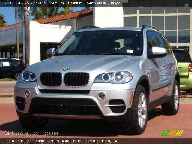 2012 BMW X5 xDrive35i Premium in Titanium Silver Metallic