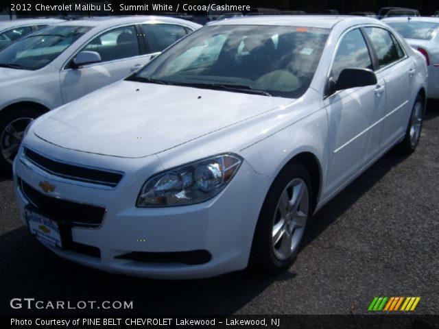 2012 Chevrolet Malibu LS in Summit White